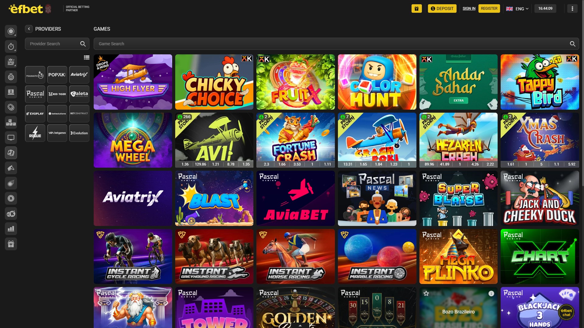 Efbet Casino screenshot 4