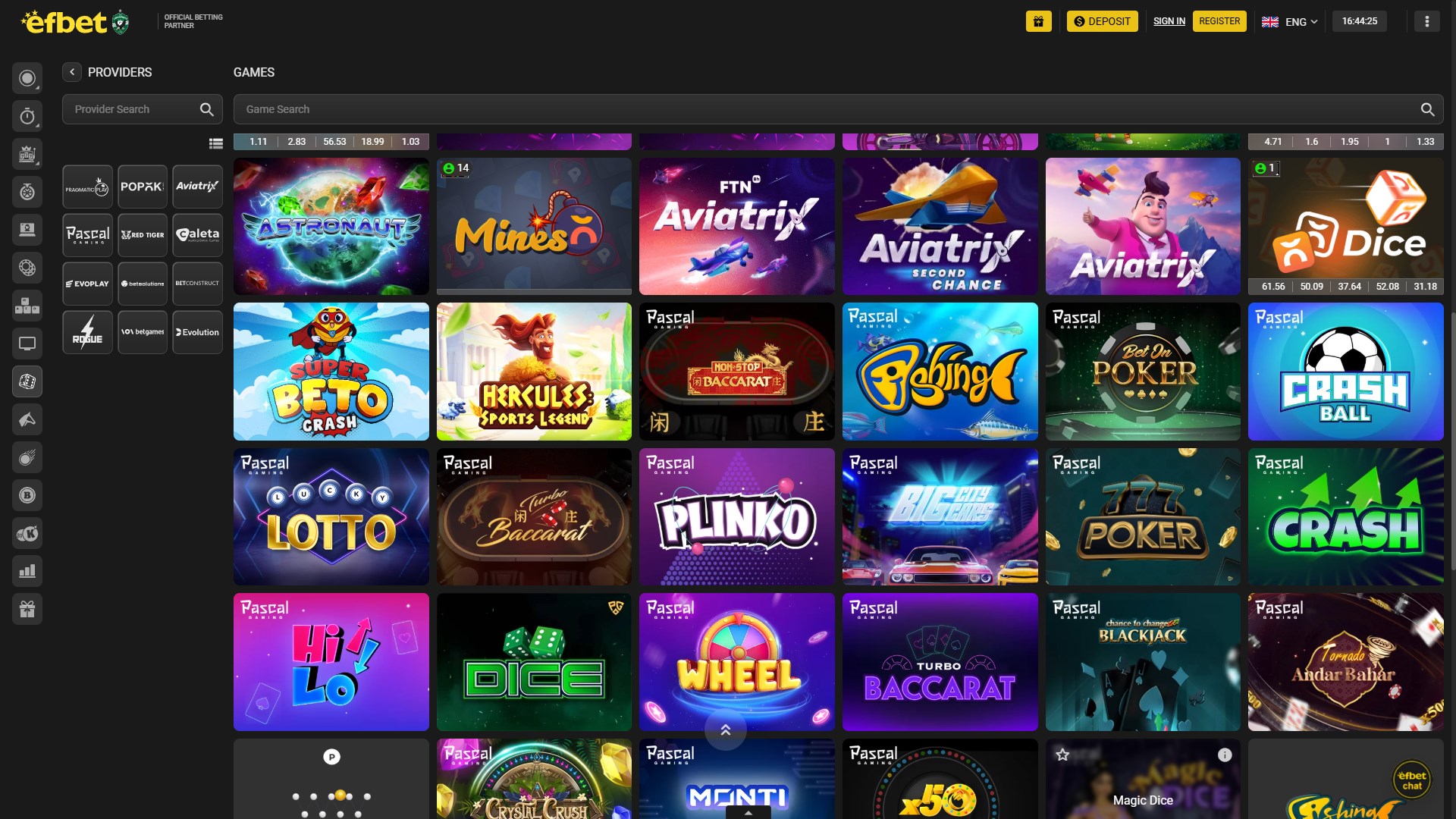 Efbet Casino screenshot 5