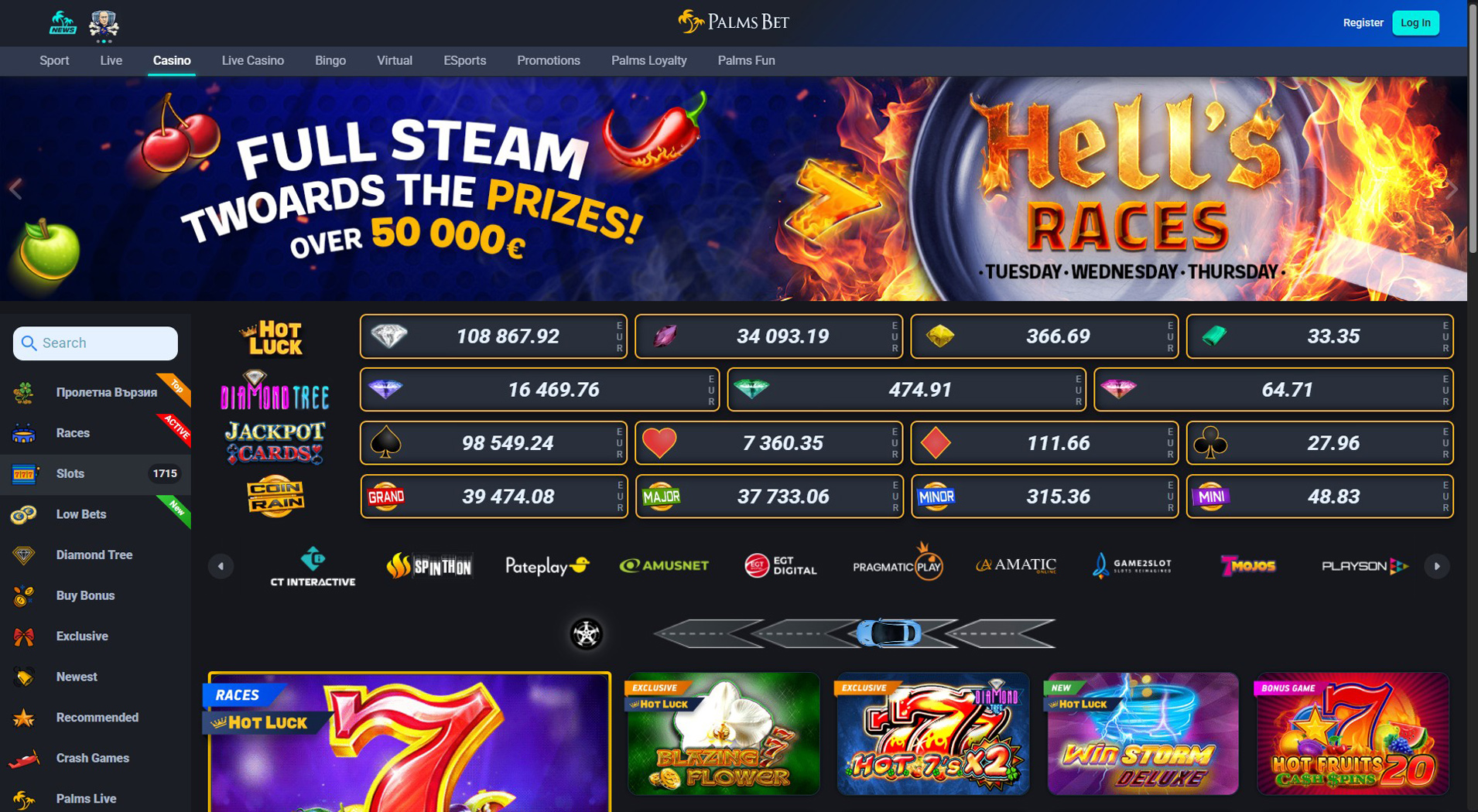 3. Palms Bet Casino